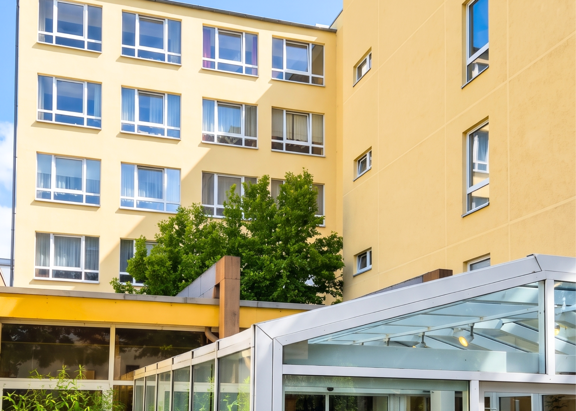Pflegezentrum drei Türme Blick